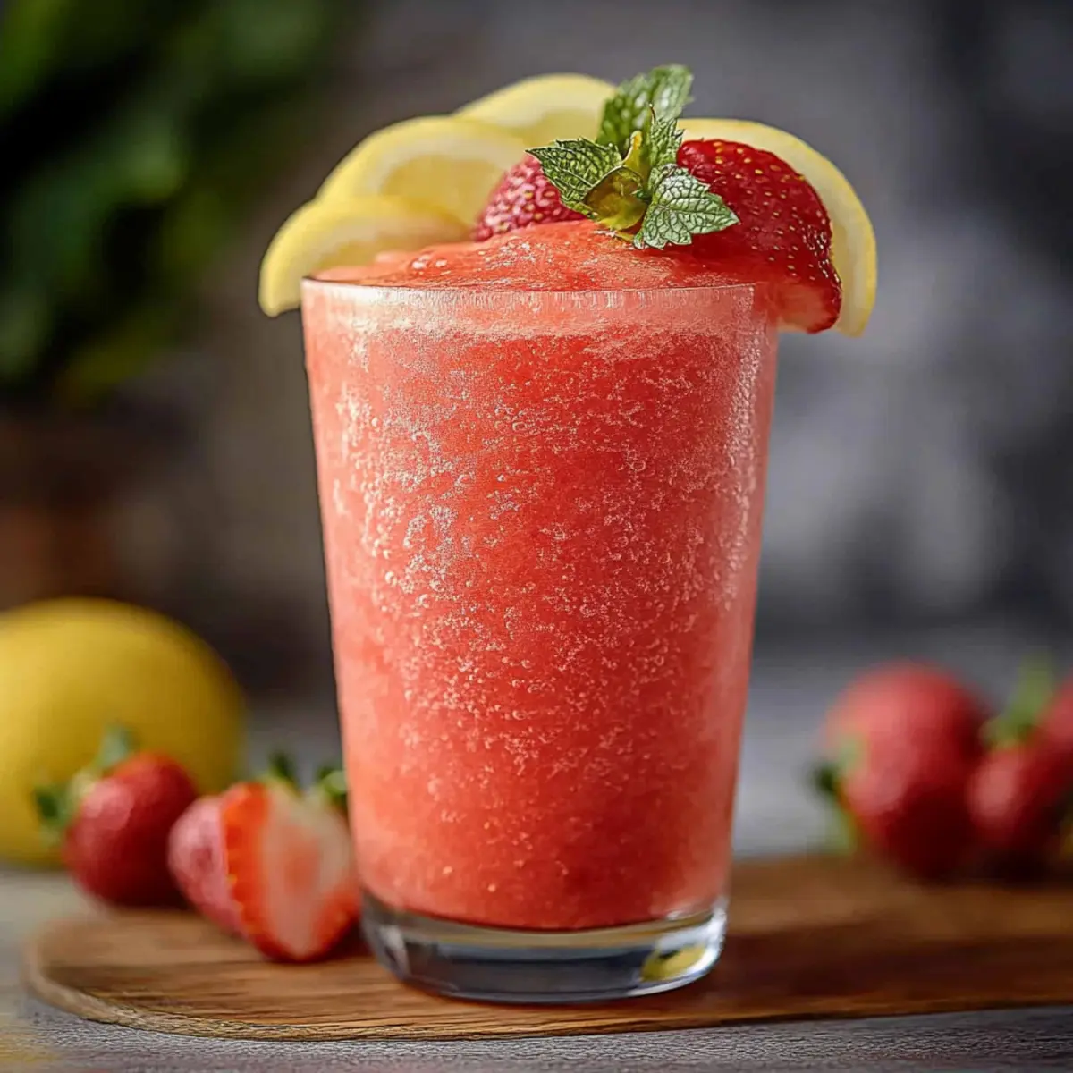 Frozen Strawberry Lemonade