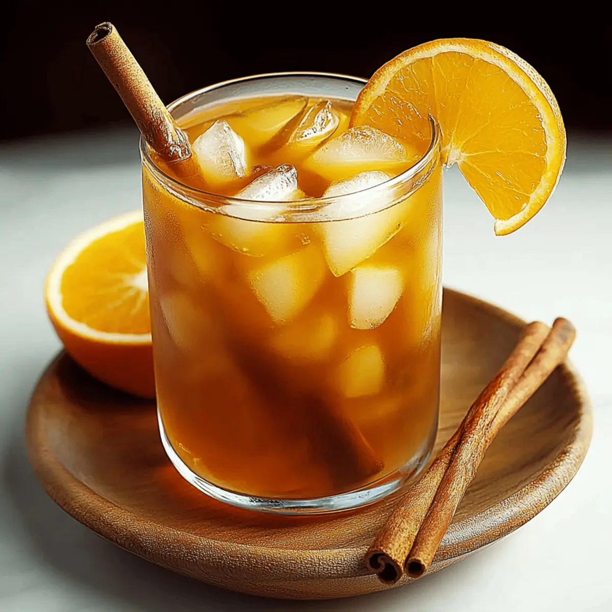 Orange Cinnamon Iced Tea