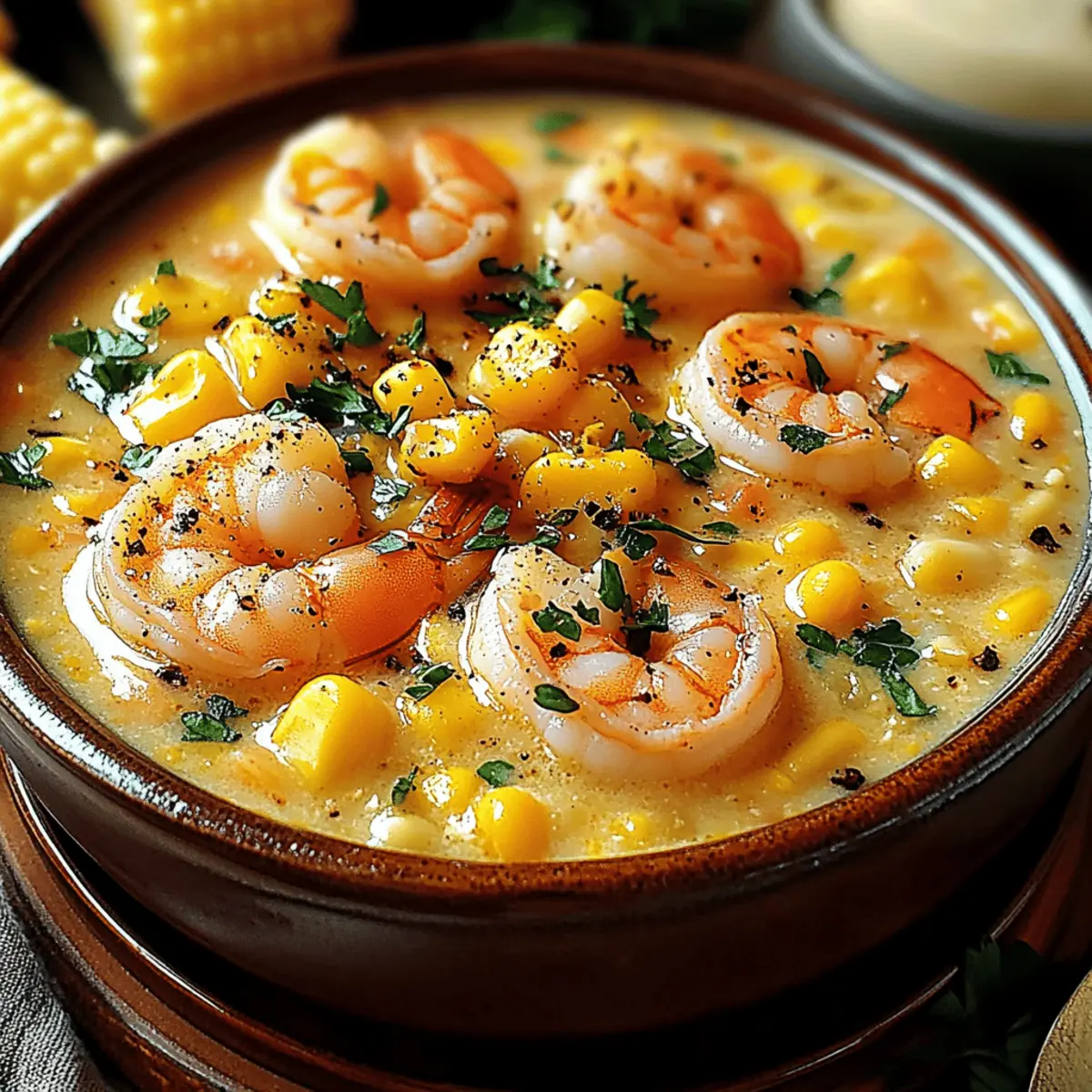 Shrimp and Corn Bisque: A Creamy, Delicious Recipe → Shrimp and Corn Bisque