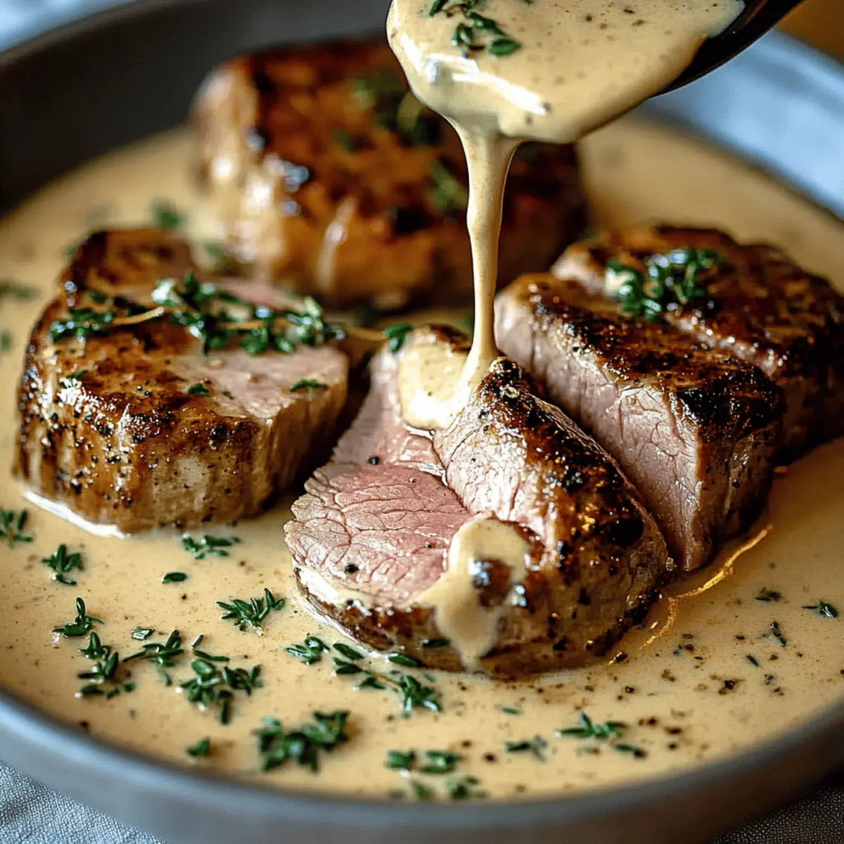 Pork Tenderloin Dijon Cream Sauce