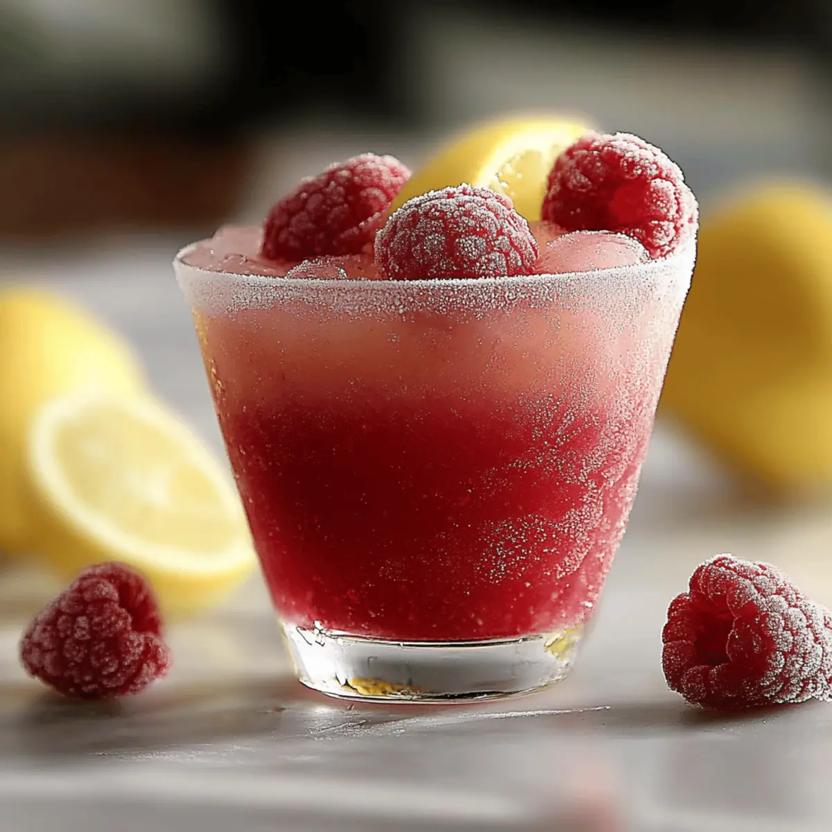 Frozen Raspberry Limoncello