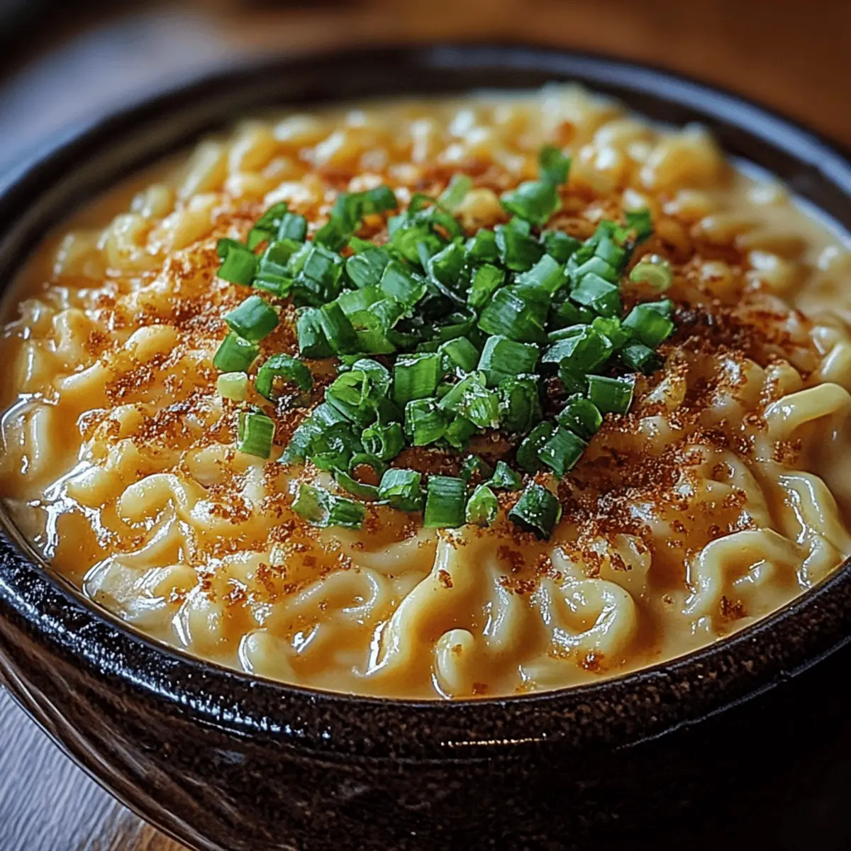 Cheesy Ramen Noodles