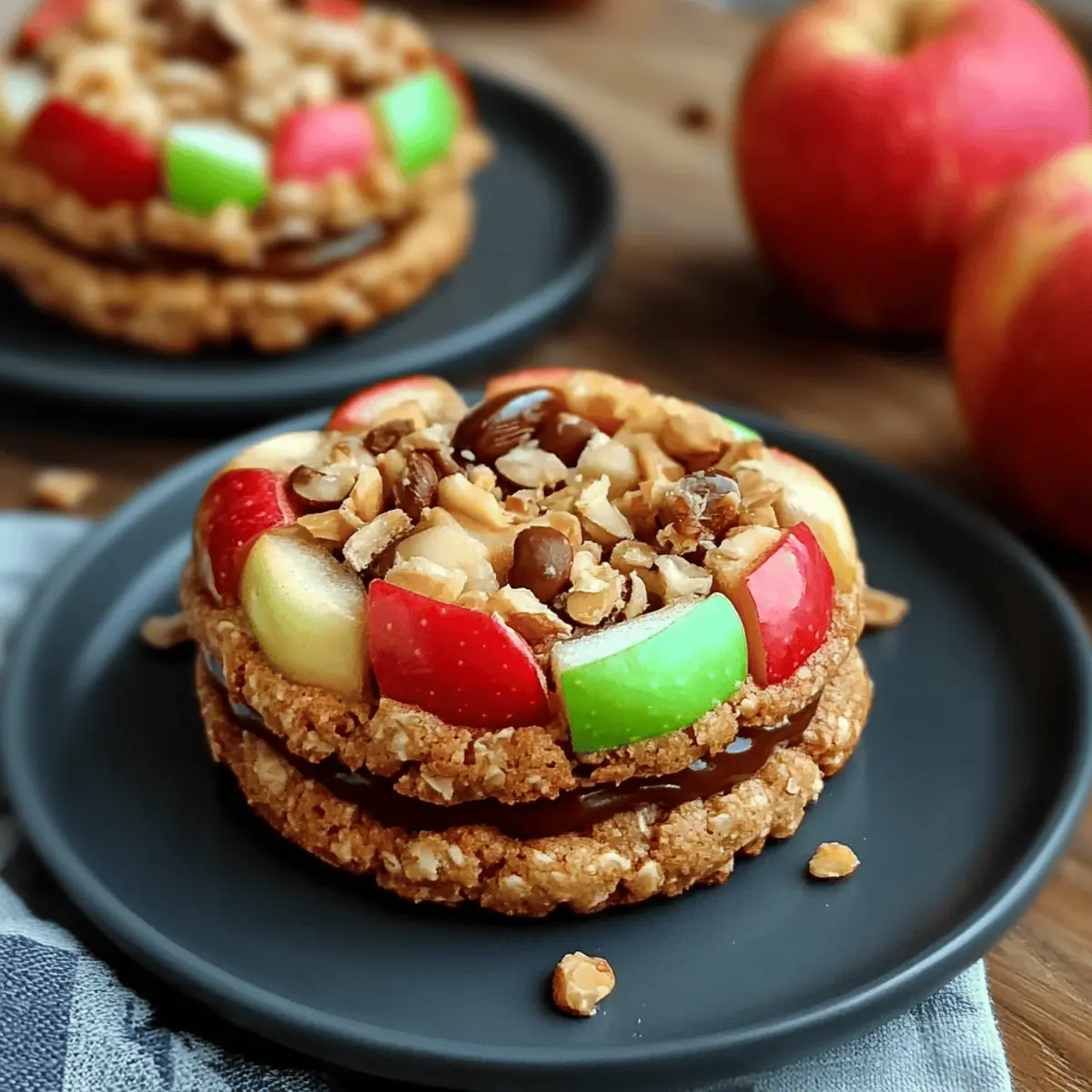 Apple Monster Cookies