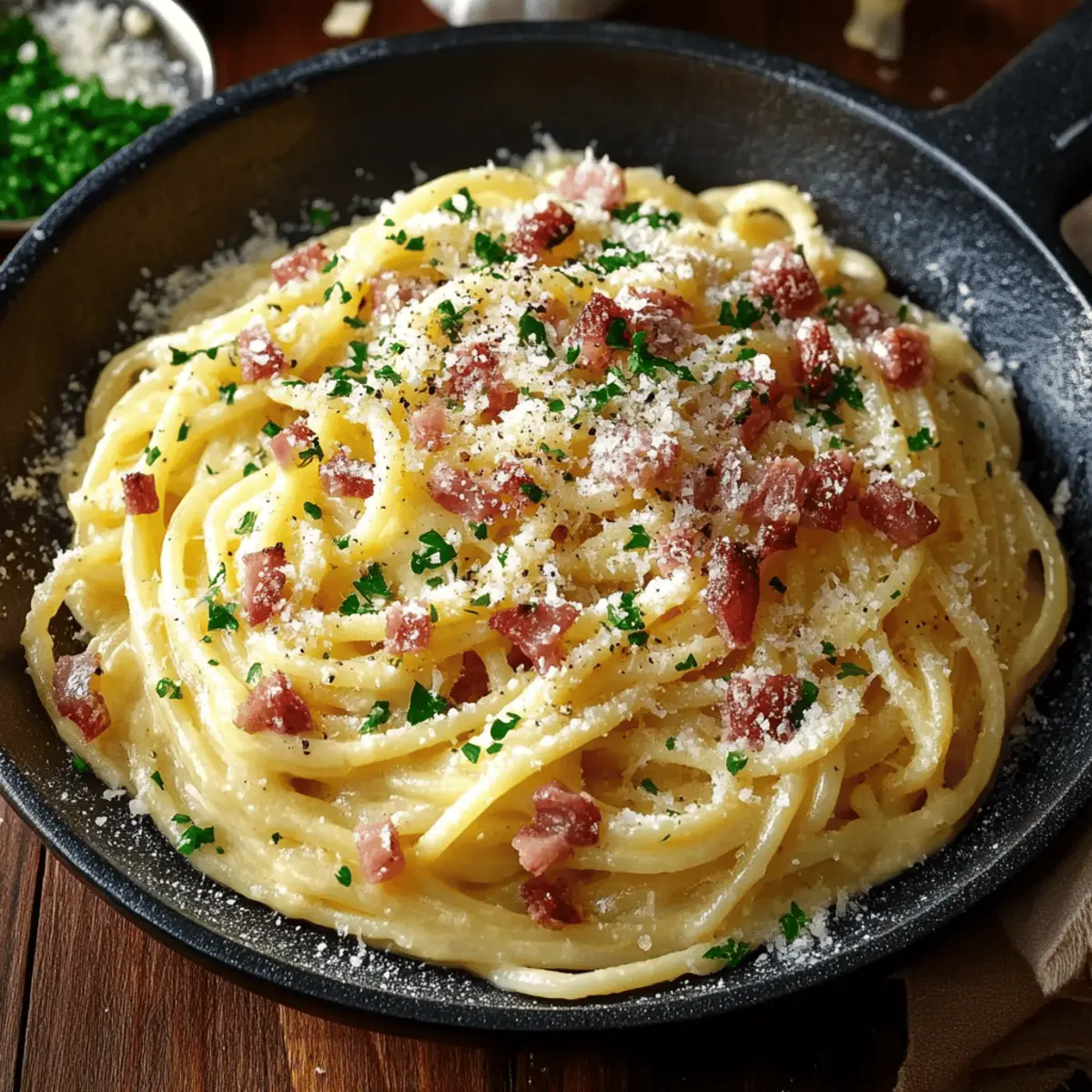 Italian Spaghetti Carbonara