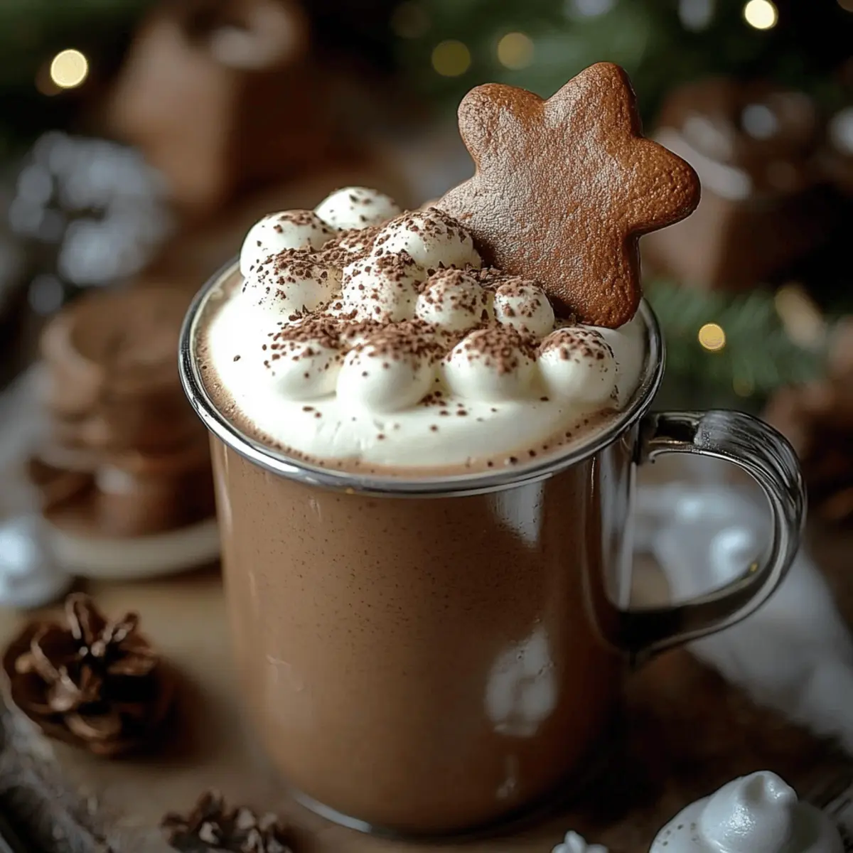 Gingerbread Hot Chocolate