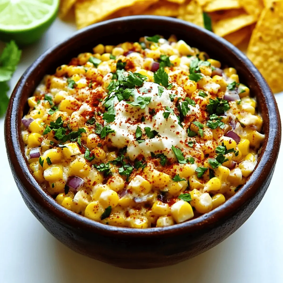 Elote Dip: Creamy Mexican Street Corn Dip