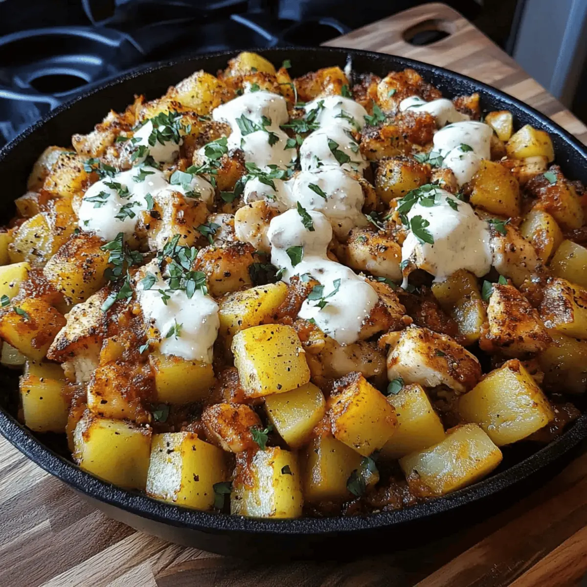 Mississippi Chicken and Potatoes