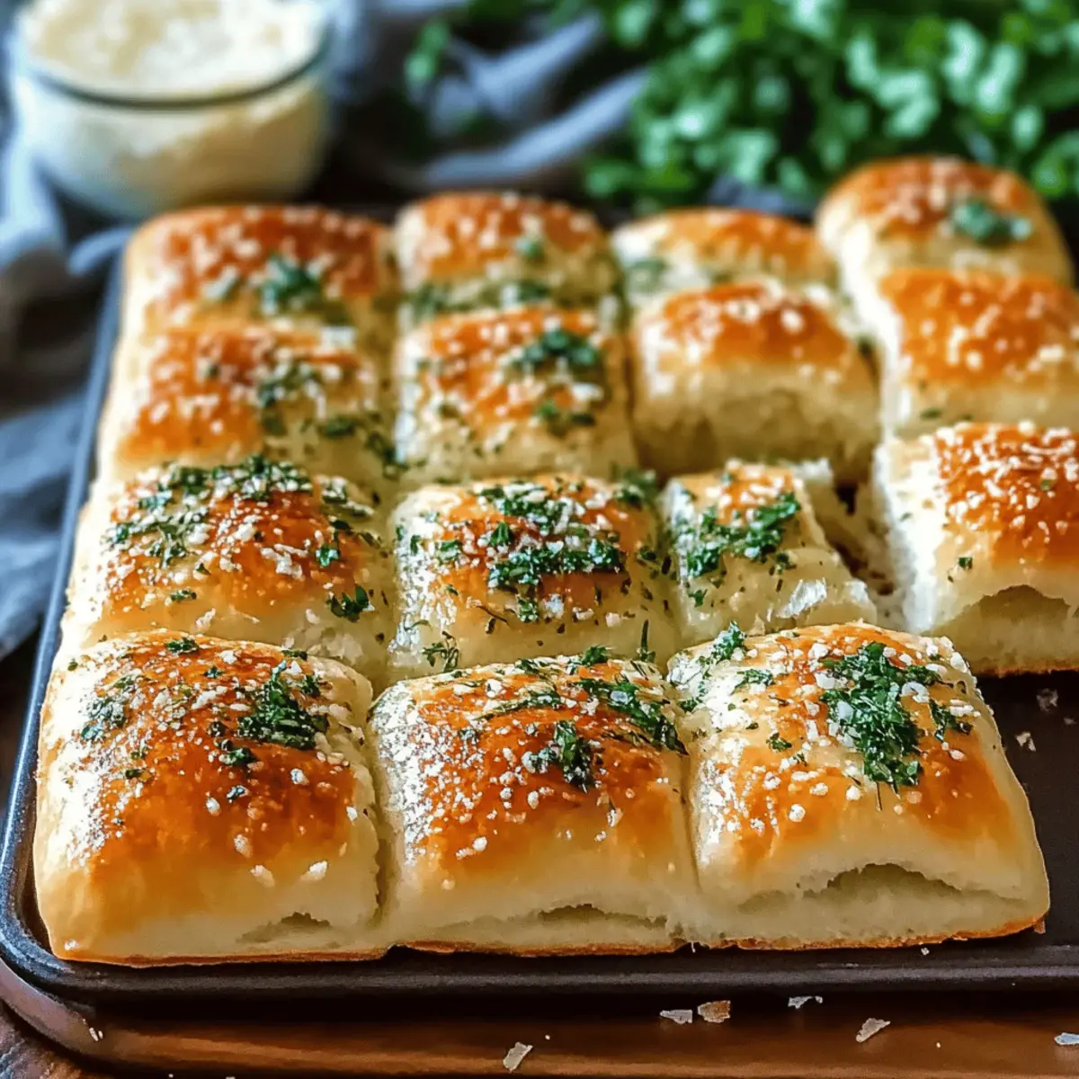 Garlic Parmesan Focaccia