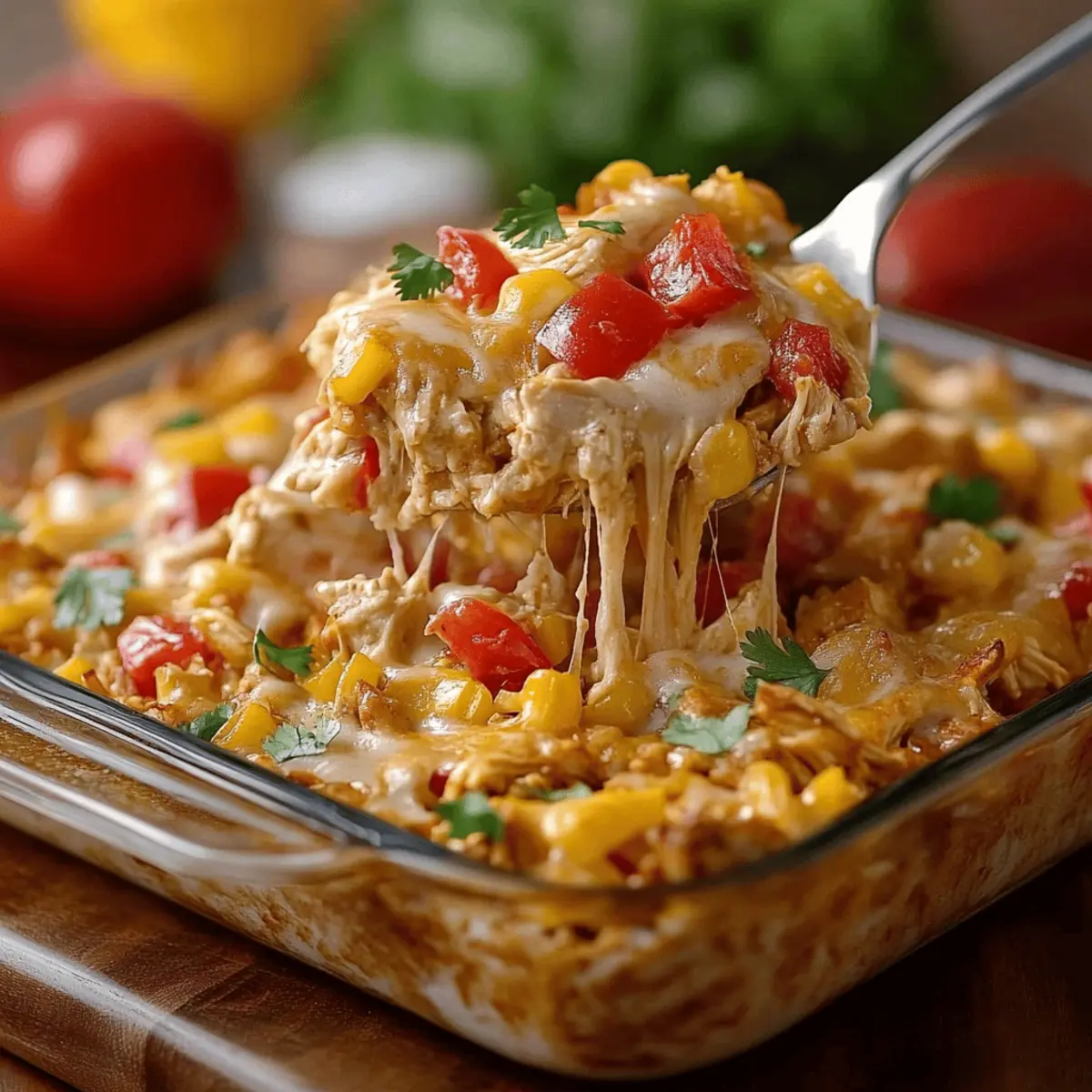 Chicken Fajita Casserole