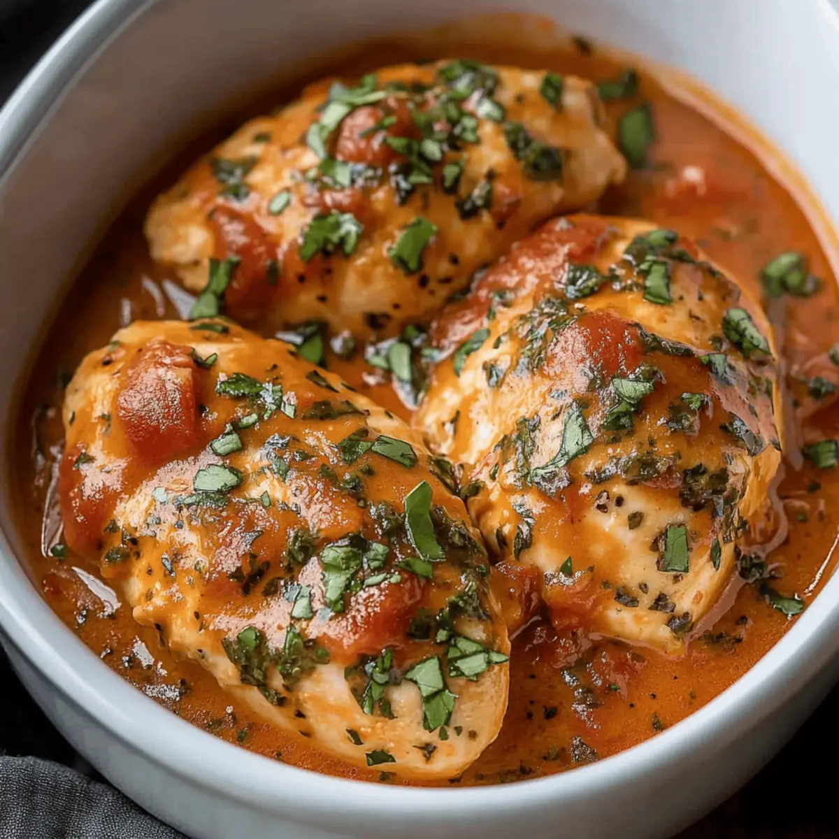 Creamy Tomato Basil Chicken