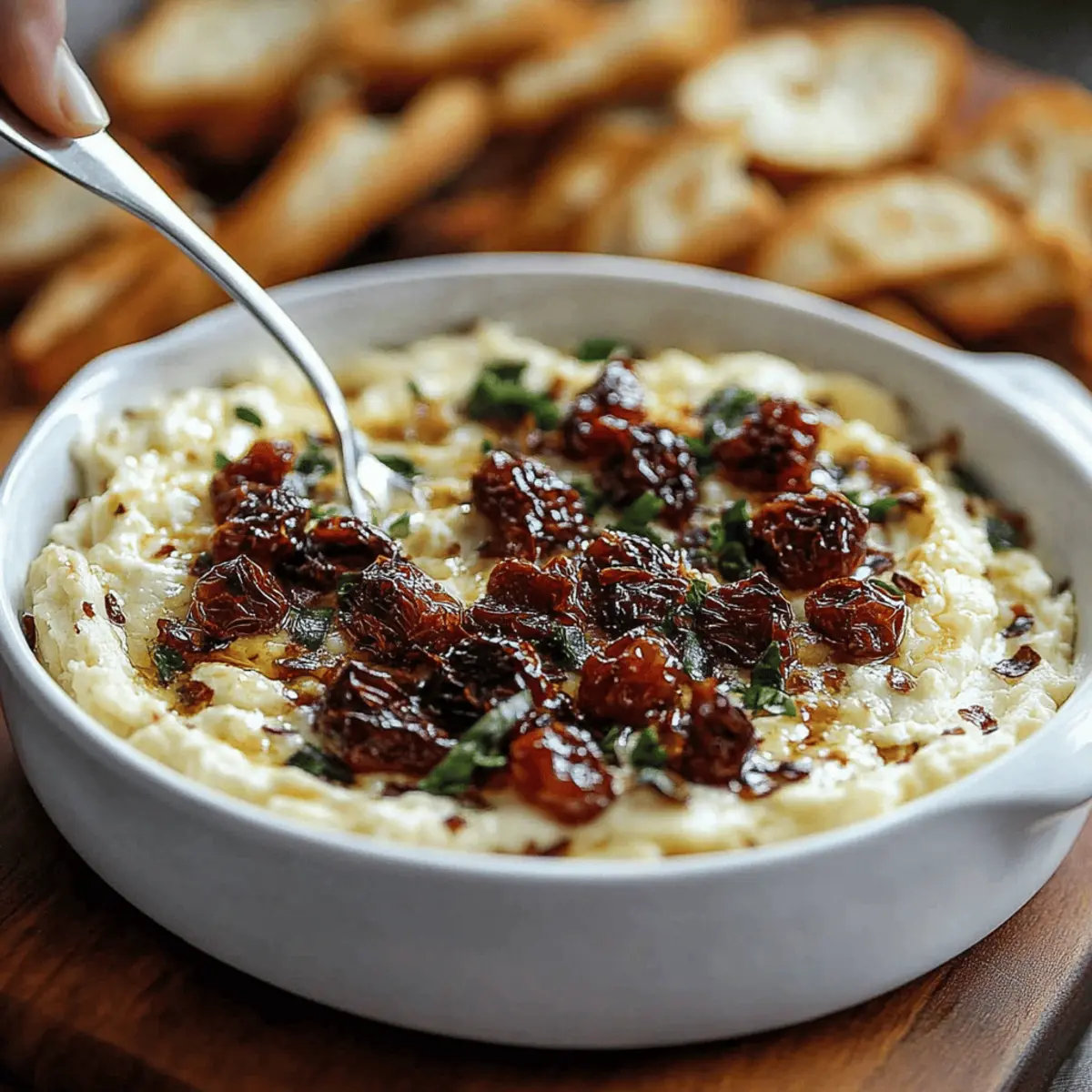 Warm Goat Cheese Dip