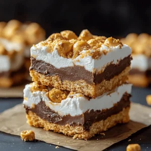 Gooey Smores Bars