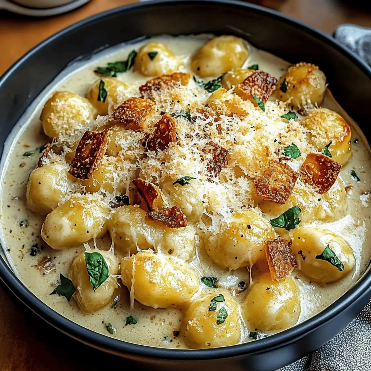 Creamy Crack Chicken Gnocchi
