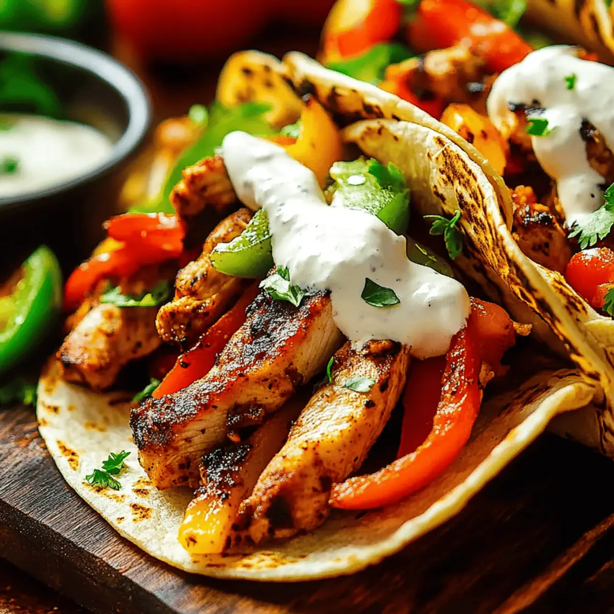 Chicken Fajitas
