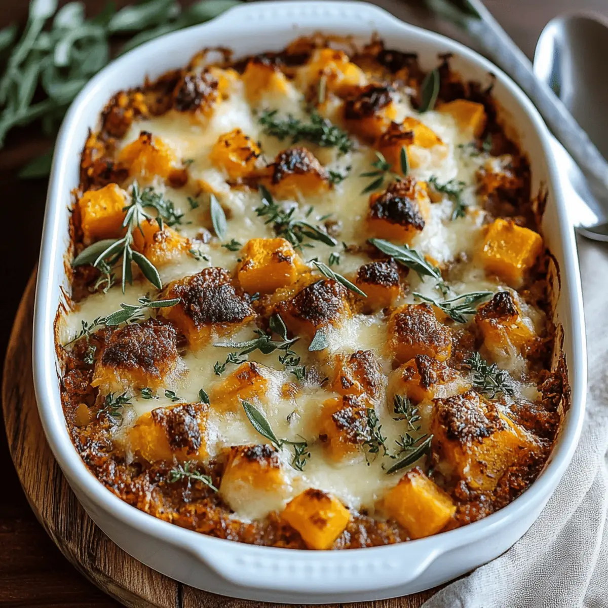 Butternut Squash Casserole