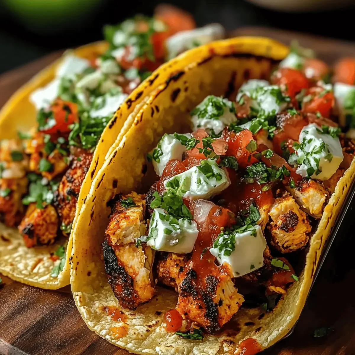 Chicken Street Tacos