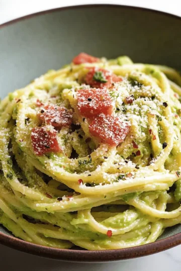 Avocado Carbonara